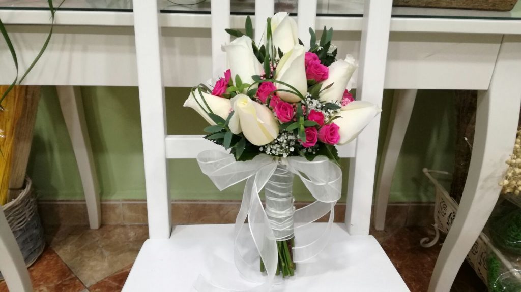 Muestras de ramos de novia